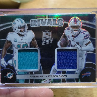 2023 Panini Spectra Tyreek Hill Stefon Diggs Rivals RIV-THSD Mem /99
