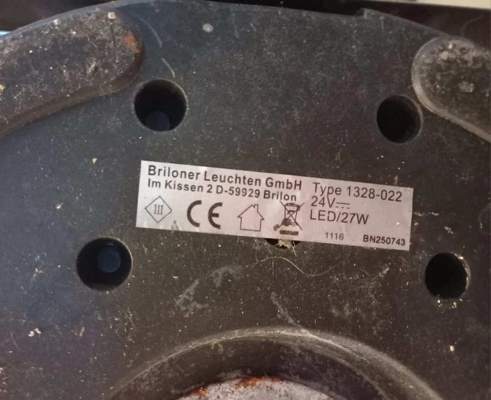 Briloner Leuchten Lampada da terra led 1328-022 Dimmerabile - Immagine 3 di 4