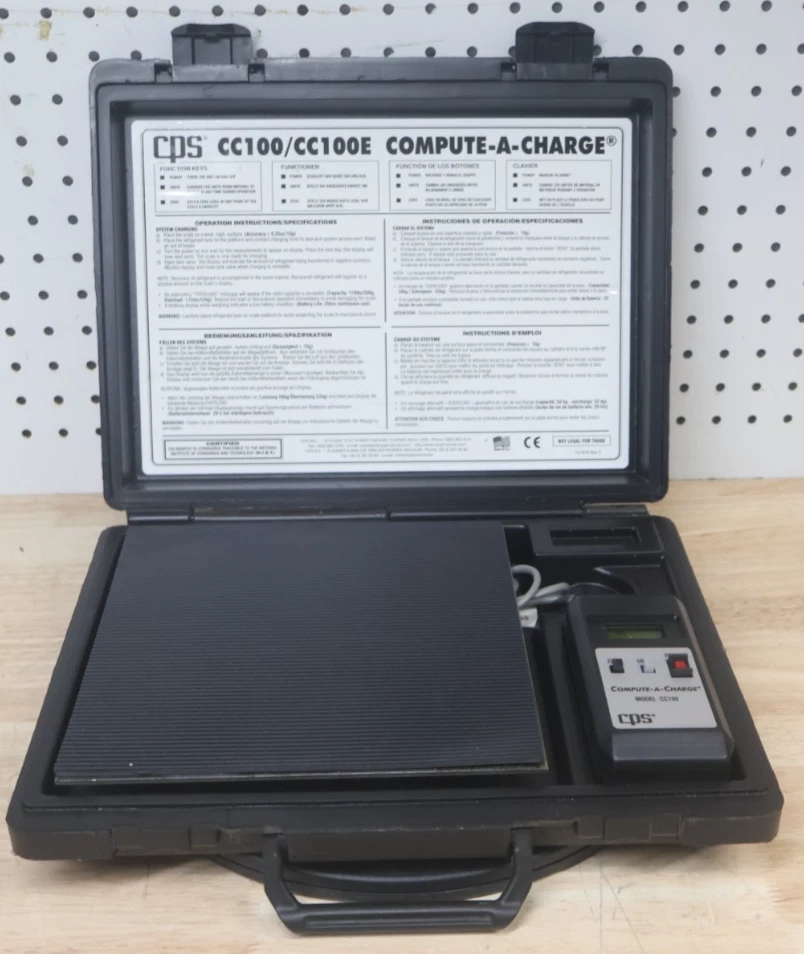 CPS HVAC Refrigerant Charging Scales for sale - eBay