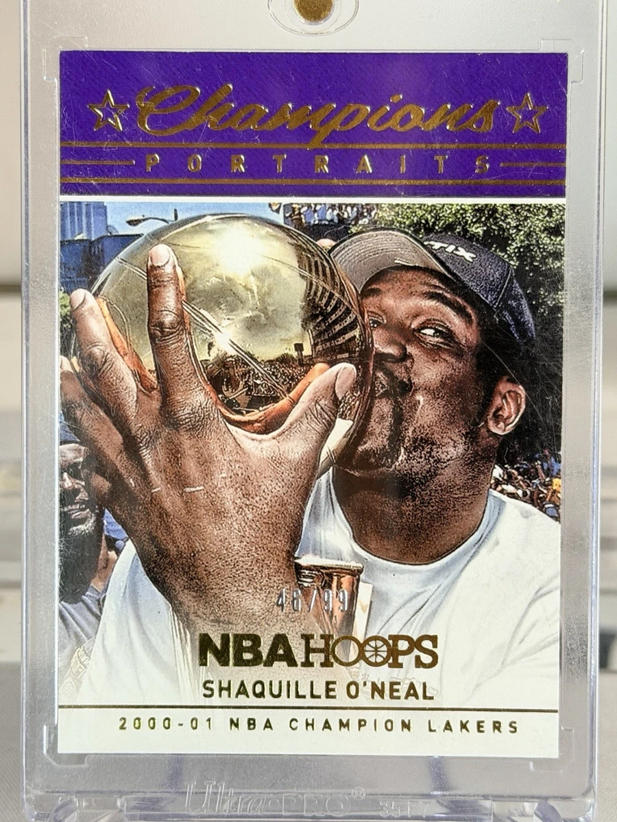 Panini Shaquille O'Neal Los Angeles Lakers Basketball Sports