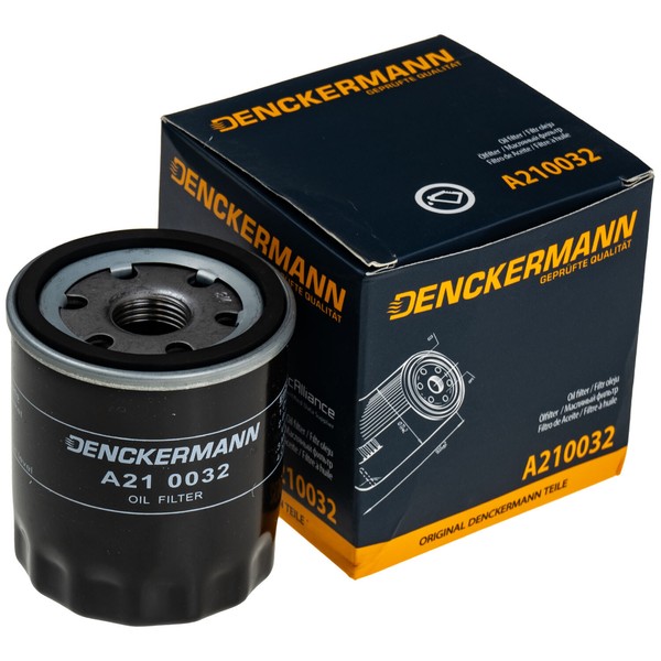 Denckermann ÖLfilter A210032 Passend FüR Toyota Aygo 1.0 Yaris CitroëN C1-image