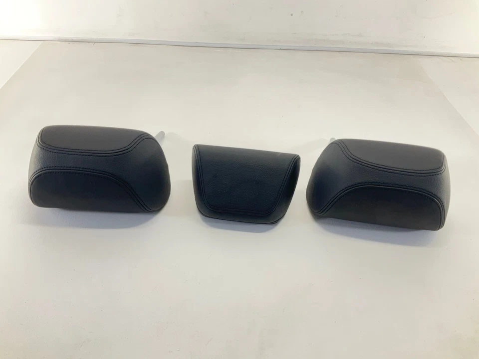 Juego de 3 reposacabezas de asiento trasero 2da fila Dakota negro 14-18 OEM BMW X5 F15  Foto 2 de 4