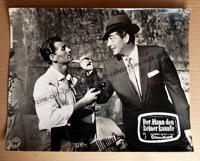 MANN DEN KEINER KANNTE * AUSHANGFOTO #13 - German L C ´57 MATURE, EKBERG, HOWARD