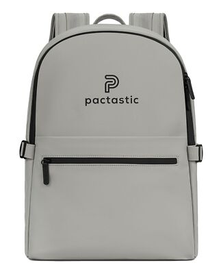 Pactastic Urban Collection Round Top Backpack 44 cm Rucksack Tagesrucksack Grey