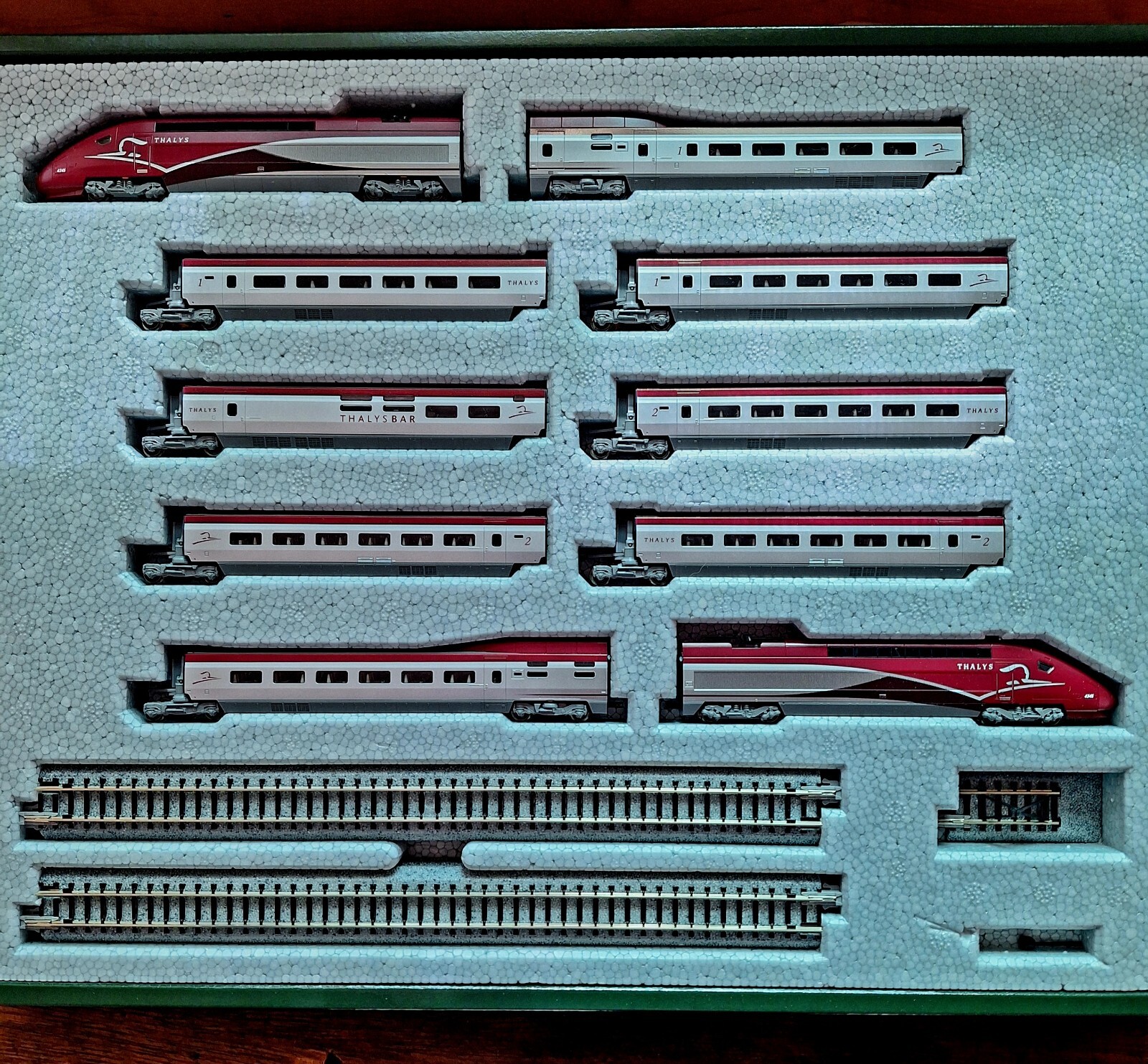 Kato N Scale Thalys 101658 10 Car Set TGV Kato N Gauge Passenger Train