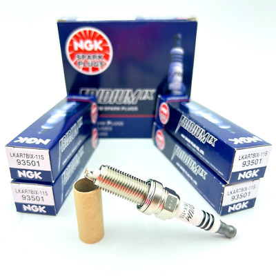 Qing-2 NGK LKAR7BIX-11S Iridium IX Spark Plug (93501 Iridium Ix), 4 Pack