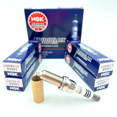 #ad NGK 93501 Set of 4 Spark Plugs LKAR7BIX 11S IRIDIUM IX Genuine Japan 4pk $35.99