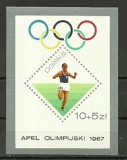 Poland 1967 - Olimpic Appeal , MNH