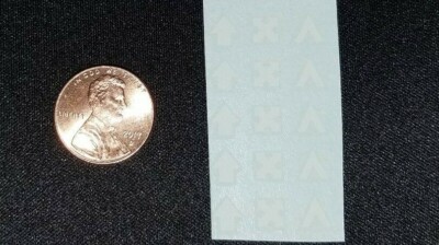 Warhammer 40k Salamanders Space Marine Squad Marking Transfer Lot Fits Primaris