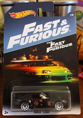 Hot Wheels Fast & Furious 2016 Honda S2000 Black Tokyo Drift WALMART