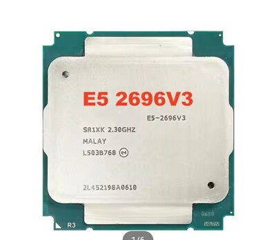 Intel Xeon E5-2696V3 2.3GHz Eighteen Core (CM8064401610101 Intel Xeon E5-2696V3 2.3GHz Eighteen Core (CM8064401610101