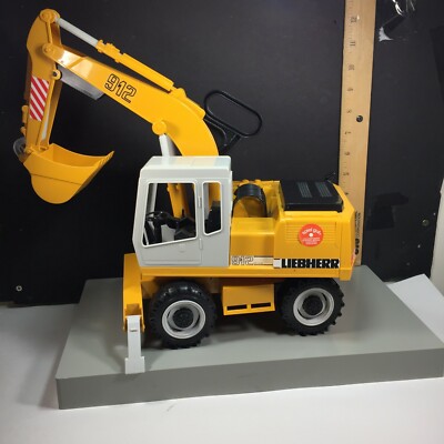 Bruder Toys Liebherr 912 Backhoe Digger Excavator Made In Germany-Preowned