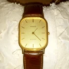 Tissot Stylist Watch Quartz Men's 26mm Rectangle Gray Dial Vintage Swiss Made