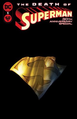 Death of Superman 35th Anniversary Edition - Die Cut Cover