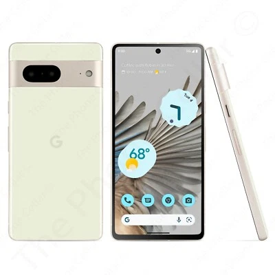 Google Pixel 7 128GB Unlocked GA03943-US 6.3" 50MP WiFi NFC 5G LTE Lemongrass