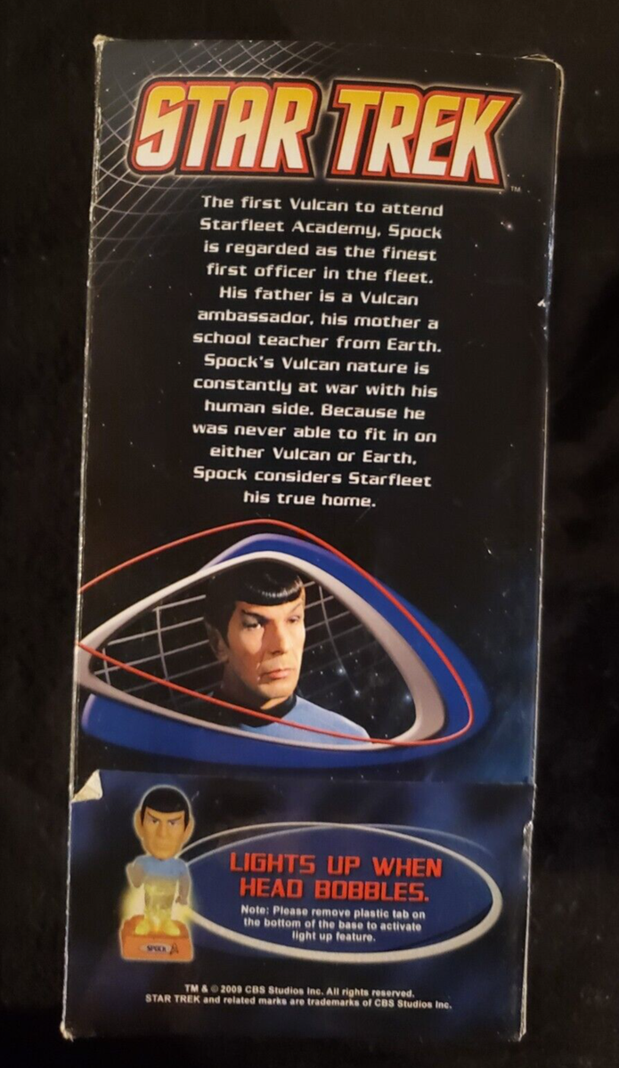 2009 SPOCK: Star Trek Limited Edition Funko Wacky Wobbler Bobble