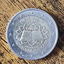 2€ FRANCIA 2007 TRATADO ROMA, CIRCULADA EN BUEN ESTADO (leer todo el anuncio)