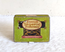 1940s Vintage Abdulla Imperial Preference Cigarette Advertising Tin Box CG631