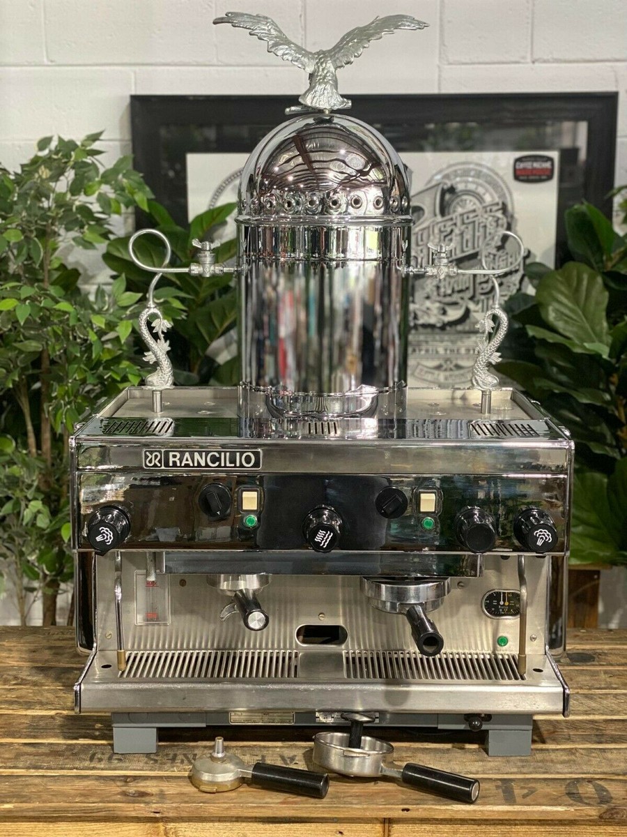 RANCILIO 1980 VINTAGE Z9 SEMI AUTOMATIC 2 GROUP CHROME RANCILIO 1980 VINTAGE Z9 SEMI AUTOMATIC 2 GROUP CHROME