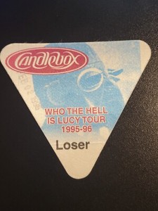 1995 CANDLEBOX - Blue Loser backstage pass-unused-NOT SOLD TO THE PUBLIC