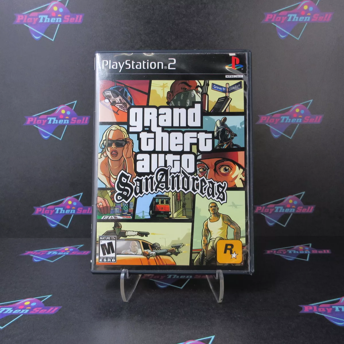 Grand Theft Auto: San Andreas GH PlayStation 2 2004 PS2 