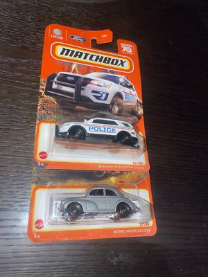 2023 Matchbox Morris Minor Saloon 2016 Ford Interceptor Utility Lot 2