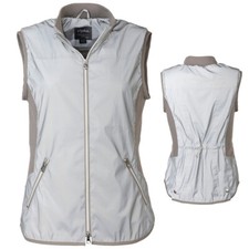 Damen Reflektierende Weste Damen Hi Vis Gilet Weste Bodywarmer Rydale Silber