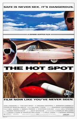 The Hot Spot movie poster print Jennifer Connelly 11 x 17