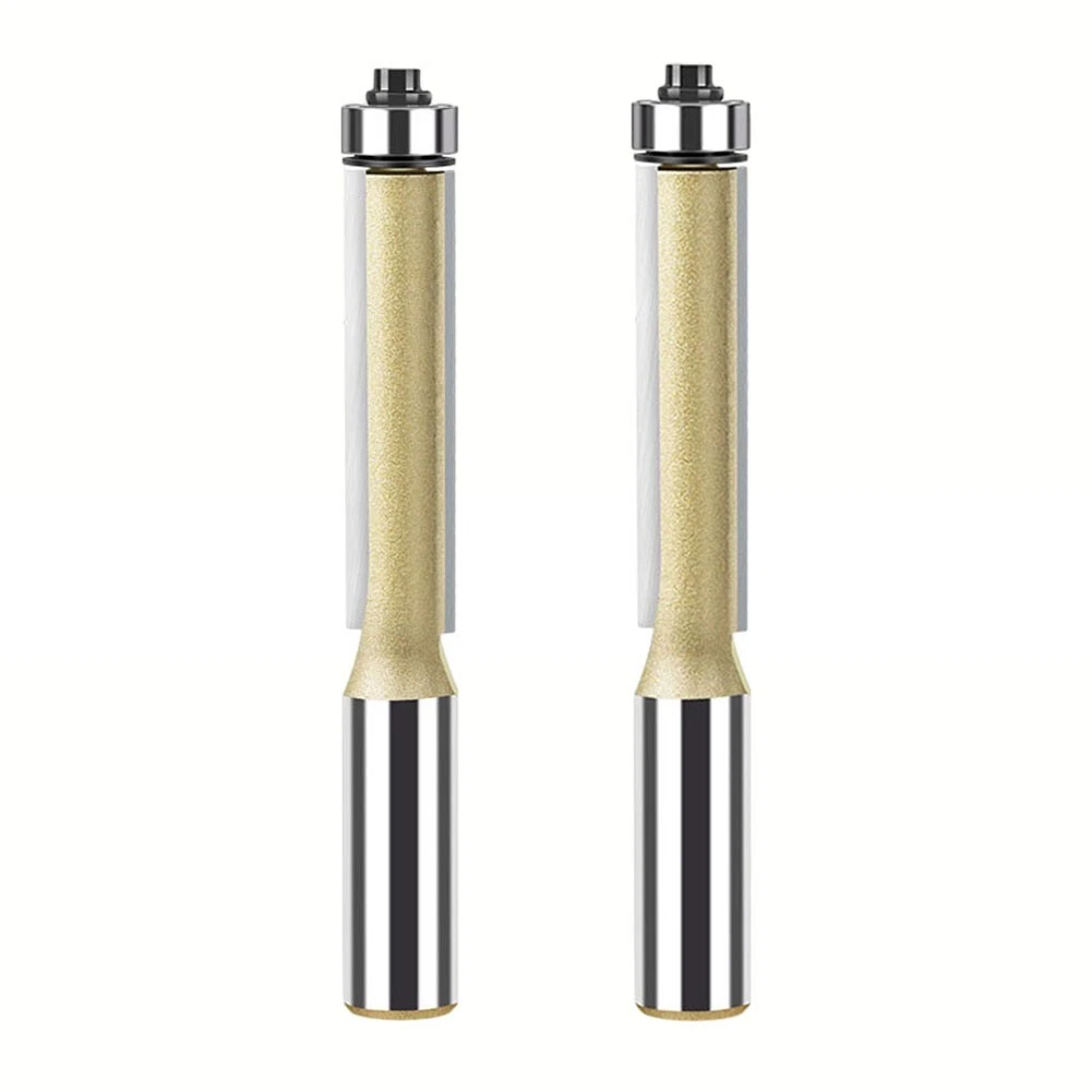 Durable 12mm Shank Router Bits with Bearing Optimal For