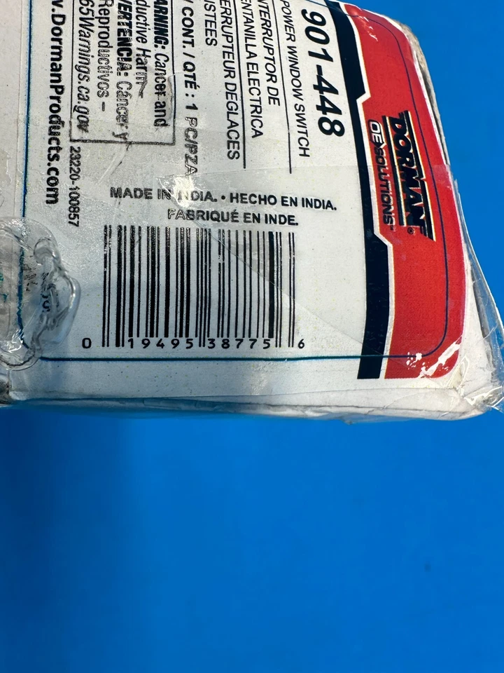 Interruptor de janela lateral dianteiro driver Dorman 901-448 para 2001-2009 Dodge Durango / Ram - Imagem 3 de 4