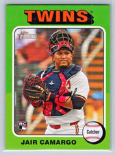 2024 Topps Heritage High Number - Jair Camargo - Minnesota Twins - RC - #633