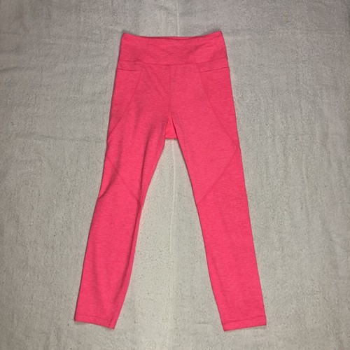High Rise Leggings w Pockets Hot Pink 