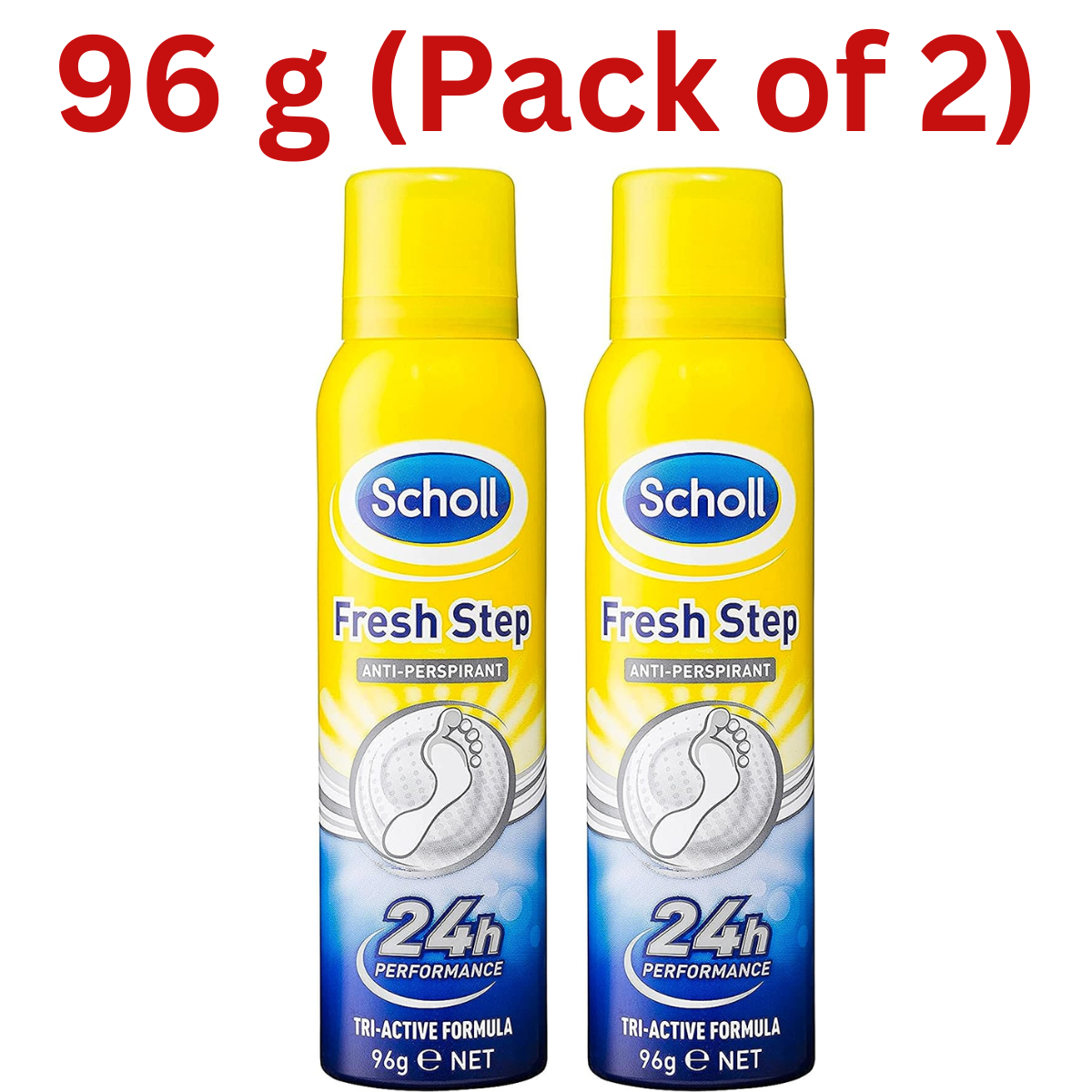Scholl Fresh Step AntiPerspirant Foot Spray Odour Protection Tri