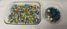 4.5 Pounds of Marbles Lot. See video and Photos.