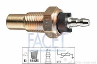 Facet KüHlmitteltemperatursensor FüR Honda Accord III IV V Vi,Civic II IV V VI