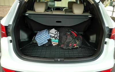 Rear Trunk Floor Style Organizer Cargo Net for HYUNDAI SANTA FE 2013-2026 New
