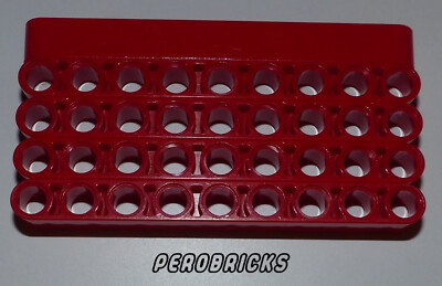 Lego Technic Technik 5 Liftarme 9 Löcher #40490 rot (Beispielfoto)