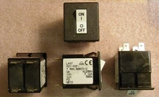 Airpax R21-62F-7.50A DPST 250V 7.5A Rocker Magnetic Circuit Breaker - NEW