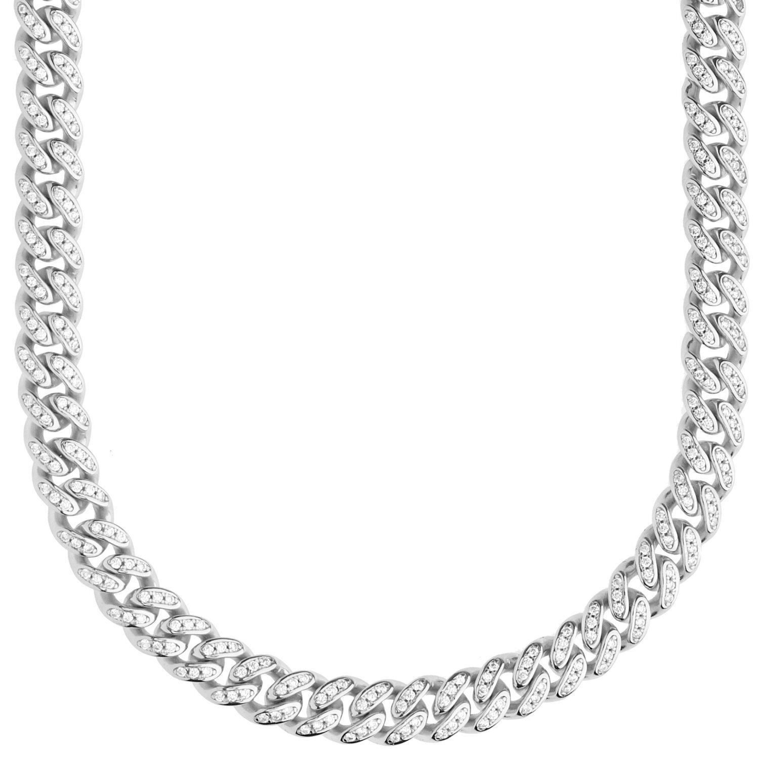 Премиальные украшения из серебра 925 пробы Silber Miami Cuban Kette 65 мм 57390₽