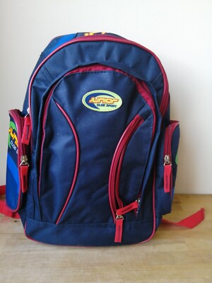 Jungen blau Junior Rucksack 5 Fächer Kleinkind Schule Camping Ausflug 