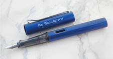 LAMY AL-Star Füller, blau dunkelblau - mit GRAVUR