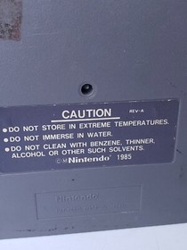 Super Mario Bros Duck Hunt World Class Track Meet Authentic, Tested - NES