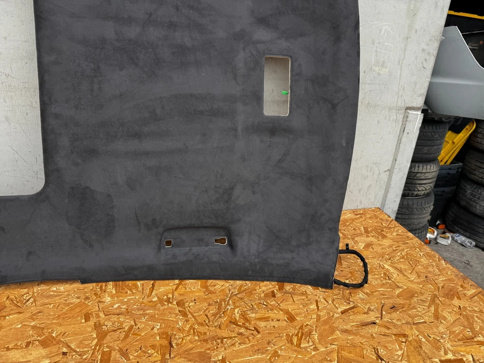 ROOF COVER HEADLINER PANEL ALCANTARA BLACK JAGUAR XF XFR OEM (2009-2015) - Image 2 of 4