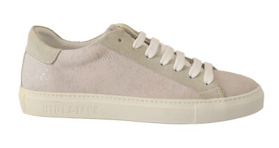 HIDE & JACK Shoes Off White Low Top Lace Up Women Sneakers EU36/US5.5 RRP $300
