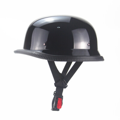 DOT German Style Motorcycle Half Helmet Scooter Chopper Moto Casco M/L/XL/2XL