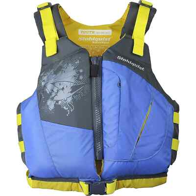 Stohlquist Youth Escape PFD Life Jackets, Retro Blue