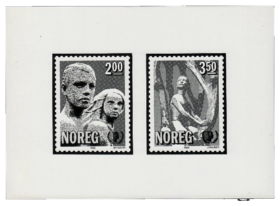 Mint Never Hinged/MNH Norwegian Proof, Essay Stamps
