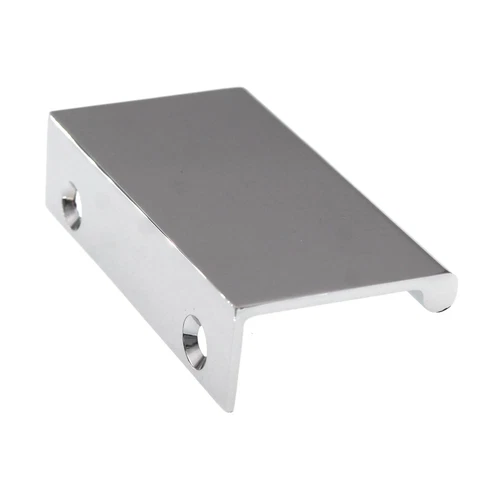 Top Knobs Mercer Europa Tab 3" Finger Pull 2" Ctr Polished Chrome TK501PC - Picture 1 of 2