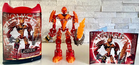 Bionicle Glatorian Legends Set of 6 : 8984 - 8989 w/Canisters & Manuals.