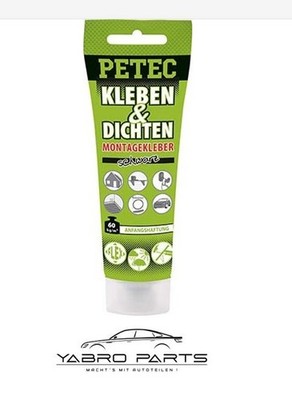 Petec 94270 Kleben & Dichten Ecoline Schwarz 80ml der ALLESKÖNNER